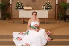 Bride-Flowers-Church