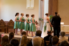 Bride-Groom-Bridesmaids-Ceremony