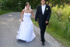 Bride-Groom-Walking-Path-Outdoors