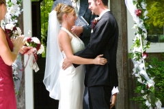 Bride-Groom-Wedding-Ceremony-Outdoors