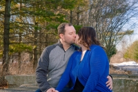 Maywood-Outdoor-Couple-Portrait-Kissing-On-Rocks-49