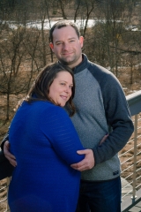 Maywood-Outdoor-Couple-Portrait-Embracing-Ledge-40