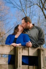 Maywood-Outdoor-Couple-Portrait-Kissing-Bridge-11