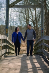 Maywood-Outdoor-Couple-Portrait-Walking-Bridge-8