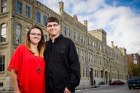 Pabst-Brewery-Milwaukee-Engagement-Portrait-Couple-Maegan-Patrick-045
