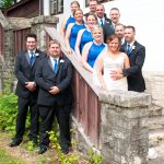 Katie & CJs Sheboygan Wedding - Wedding Party Portrait