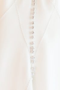 White Wedding Dress Details